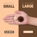 XmasExp Boho Pom Pom Garland Decorations - Large Felt Ball Garland for Mantle, Indoor Home Decor, Tree Ornaments, Kids Room and Party Hanging Decor,13 Ft.