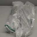 Grab Bars for Bathtubs and Showers, 16.5 Inch Handicap Shower Handle Safety with Indicators, Suction Cup Grab Bar for Shower Chair Stool, Seniors, Elderly (2 Pack) (Light Gray)