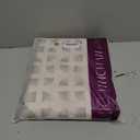 jinchan Beige Linen Blend Curtains 84 Inches Length 2 Panels for Bedroom Living Room, Light Filtering 50 Inches Wide Natural Farmhouse Drapes with Rod Pocket Back Tab (50W x 84L, Ecru)