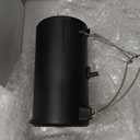 Qualirey 2 Pack Black Hole Gopher Trap 6.7 Inch Tunnel Mole Traps Gopher Killer Outdoor Vole Traps Rodent Rat Stations Reusable for Lawn Yard Garden