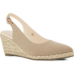 Juliet Holy Womens Wedge Sandals Espadrilles Closed Toe Slingback Buckle Strap Comfortable Casual Summer Platforms, Navy, Size 7.5