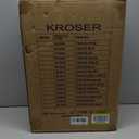 KROSER Hardside Expandable Carry On Luggage with Spinner Wheels & Built-in TSA Lock, Durable Suitcase Rolling Luggage with USB Port, Carry-On 20-Inch, Burgundy