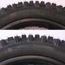 80/100-12 3.00-12 Dirt Bike Rear Wheel Rim Tire With 12-15mm Bearing for 50cc 70cc 90cc 110cc 125cc PW80 CRF70 XR70 TTR90 TTR110 KX65 KLX110 Apollo TaoTao DB14 Coolster Pit Bike Motorcycle