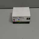 950XL 951XL Ink Cartridges High Yield (4-Pack, BK/C/M/Y) Compatible for HP 950 951 Ink Cartridges Combo Pack Replacement for OfficeJet Pro 8600 8610 8615 8620 8100 8630 8660 8640 276DW 251DW Printer