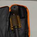 100mm Ski Roto Brush Kit Roto Brush Handle Axle with All 3 Brushes (Brass, Horse Hair and Nylon) with Protector Storage Bag, Handle Ski Rotation Brush Kit Using on Electric Drill