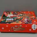 Hanging Christmas Train Set, Under The Christmas Tree Train Toy Set, Train for Christmas Tree with Real Smoke/Classic Music/Lights, Best Indoor Christmas Train Decor for Families with 2 Ways to Play