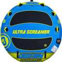 O'Brien Ultra Screamer 3 Person Towable Tube, Blue, 20"L x 17"W