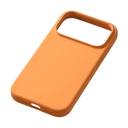 For iPhone 17 Pro Max Case Liquid Silicone Phone Cases For iPhone 17 Pro Max Skin Smooth Soft Bumper Coverphone case Orange