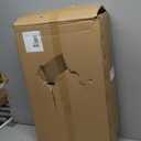 Acrylic Folding Table Acrylic Folding Tray Table Clear Small TV Stand for Living Room Bedroom Office Study  Modern Butler Side Table TV Tray with Handles (Single-Tier)