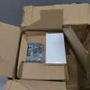 6 Pack Matte Black Door Handles, Keyless Interior Door Knobs, Privacy Door Lever Locksets for Bedroom Bathroom, Heavy Duty Square Door Lock (2.0lb), Reversible for Left&Right Handled Doors