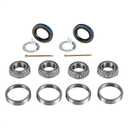 Pack of 2 Trailer Axle Hub Wheel Bearing Kits L44643 L44610 Fits for 1'' 2000-2200 Lbs Trailer Axle, 12192TB Grease Seals OD 1.980''