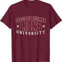 Freed Hardeman Vintage University Arch Tee for Men & Women T-Shirt (Red, S)