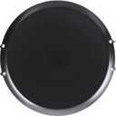 IMUSA 11in Carbon Steel Nonstick Round Comal with Metal Handles, Black