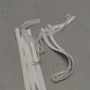 10 PC H Shaped Cross Silicone Rubber Bands for Wrapping and Bundling Items (6")