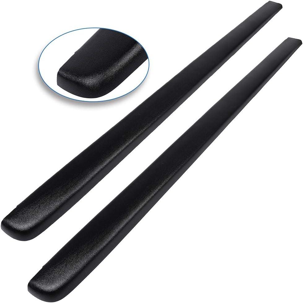 FINDAUTO Tailgate Protector Cap Cover Molding Spoile Fit for 2007 for CHEVROLET Silverado 1500 2500 3500 CLASSIC replace for 02ETM4506ABK