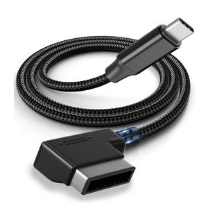 USB-C to AMI Aux Cord for iPhone 15/16/17, Apple MFi Certified USB Type-C to MMI Audio Cable Compatible with Audi A3/A4/A5/A6/A8/S4/S6/S8/TT, Nylon Braided Car Audio Charging Dongle (3.3FT)