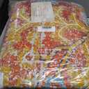 Area Rugs 8x10 Large Rug for Living Room Orange/Beige/Teal