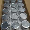VERONES Mason Jars 8 OZ, 8 OZ Canning Jars Jelly Jars With Regular Lids, Ideal for Jam, Honey, Wedding Favors, Shower Favors, 15 PACK