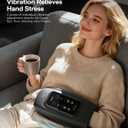 Hand Massager with Heat and Compression, ALLJOY Hand Massager for Arthritis and Carpal Tunnel Relief- Fathers day Gift-s for Dad, Touchscreen Cordless Carpal Tunnel Massager,Dad Birthday Gifts for Men