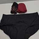 INNERSY Period Underwear for Women High Waisted Leak-Proof Postpartum Menstrual Panties 3-Pack 3XL