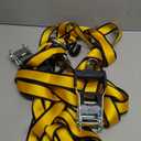 XSTRAP STANDARD 2 Pack 1.5'' x 16' Ratchet Tie Down Straps - 1,100 lb Safe Working Load, 3,300 lb Break Strength, Heavy Duty Double J-Hook Cargo Straps Ergonomic Padded Handle for Truck, Trailers