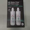 LG LT700P2 6-Month / 200 Gallon Refrigerator Replacement Water Filter, 2 Count (Pack of 1), White