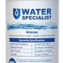 Waterspecialist LT1000PC ADQ747935 Replacement for LG LT1000P, LT1000PCS, LFXC24796S, LMXS28626S, LFXS26973S, ADQ74793501, ADQ74793502, 46-9980, 9980 Refrigerator Water Filter, Pack of 1