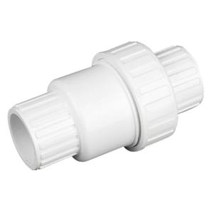 PVC check valve, suitable for swimming pools, water tanks and spas. (1-1/2 inch)