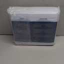 Bedsure Queen Sheet Set, Cooling Sheets for Queen Size Bed Set, Rayon Derived from Bamboo, PureWoven, Breathable & Soft, Deep Pocket, Hotel Luxury Silky Bedding for Hot Sleepers, Dusty Blue