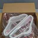 HOUSE DAY Velvet Baby Hangers for Closet, Kids Hangers Velvet 60 Pack, Non Slip Toddler Hanger 11.8 Inch, Durable Childrens Hanger for Newborn Baby Clothes- White