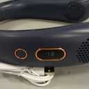 VEKK Neck Fan, Portable Bladeless Fan, 6000mAh Battery USB Rechargeable, LED Display, 360 Cooling Wearable Personal Fan, 3 Speeds, Quiet, Hands Free Neck Fans for Travel, Outdoor, Camping