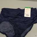 Warner's Women's No Pinching No Problems Modern Brief Panty (Size 5, Evening Blue Boho Garden Print)