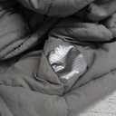 Mr. Sandman Weighted Blanket for Adults Queen Size 15 lbs, Soft Cooling Heavy Minky Blanket for Sleep, Washable Throw Blanket with Glass Beads, 60 x 80 Inches, Grey