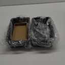 95 Inch Cast Iron Loaf Pan with Lid | Bread Baking Pan | Even Heat Distribution for Homemade Bread, Cake, and Meatloaf | 2 Piece Set