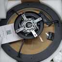 Ceiling Fans with Lights, 20'' Black Low Profile Ceiling Fan with Light, 3000K-6500K Dimmable LED Fan Light, APP Remote Control 6 Wind Speeds Fandelier Flush Mount Modern Ceiling Fans for Bedroom