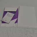 Pajean 50 Pcs Greenery Share a Memory Card for Celebration of Life Memory Cards Box with Transparent Windows Memory Box for Funeral Wedding Birthday Graduation Bridal Shower Guest Card Ideas (Purple)