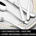 49-Piece Silverware Set with Organizer, Heavy Duty Stainless Steel Flatware Set for 8, Cutlery Utensil Sets with Steak Knives, Rust-proof, Mirror Polished, Dishwasher Safe, Heavy Duty