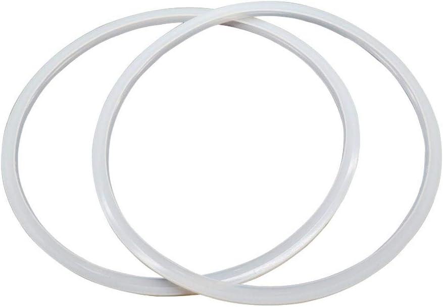 2Pcs Silicone Pressure Cooker Replacement Gasket Sealing Ring, Silicone Sealing Rings Compatible Fit for 24.7cm 9.72inch Pressure Cooker