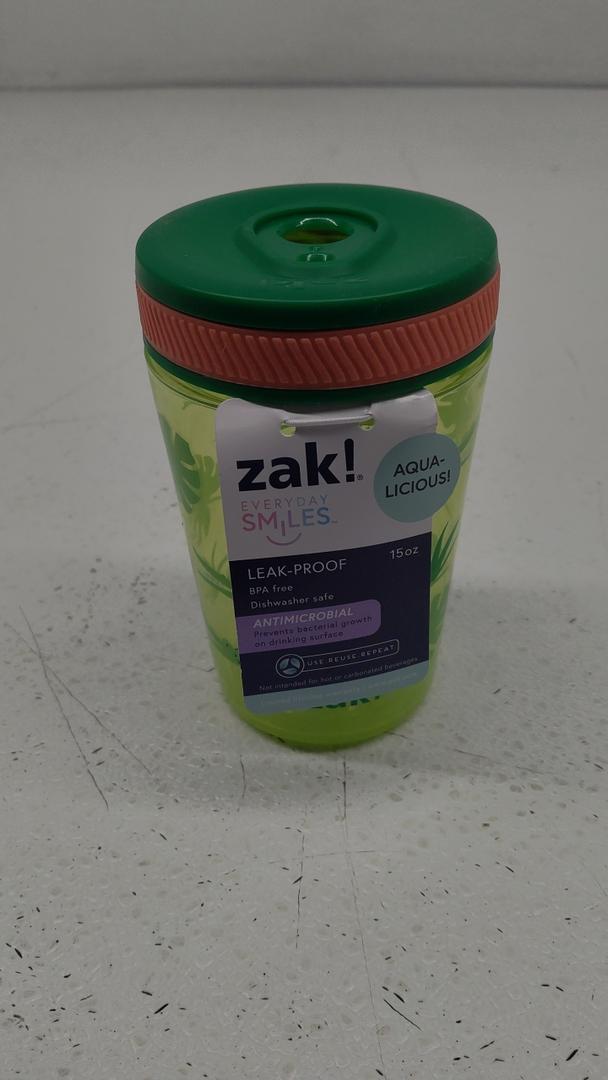 Zak! Leak-Proof Cap Green 15 Oz
