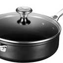 Le Creuset Toughened Nonstick PRO Saute Pan With Glass Lid, 4.25 qt.