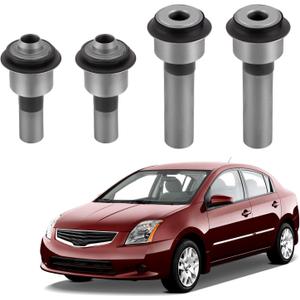 Engine Cradle Subframe Bushing Set of 4Pcs Compatible with Nissan SENTRA 2007-2012 2007 2008 2009 2010 2011 2012 Replace OE 523-227 523-228