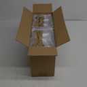 50 Pack Charcuterie Boxes with Clear Lids, 7x5 Inch Paper Bakery Boxes with Window, Disposable Take Out Food Containers for Sandwiches, Strawberries, Cookies, Cupcakes Rectangle-White