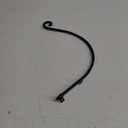 Heavy Duty Hanging Plant Bracket: Outdoor Hand-Forged Hanging Plant Bracket Hook - 16Inch Black Bird Feeder Bracket