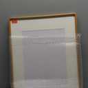 16x20 Frame, Natural Solid Cherry Wood 16"x20" Poster Frame, Rounded Corner 16 x 20 Wood Frame with Mat for 11x14, 16 by 20 Picture Frame HD Tempered Glass, Wall or Tabletop Display, 1 Pack