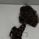 Linfairy Long Curly Wig Halloween Costume Party Cosplay Movie Wig for Women (Brown Black)