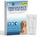 Dog Pregnancy Test Kit, Simple Home Use, Disposable Test Strips for Dogs & Cats, Harmless to Pets, Fast and Accurate Pet Pregnancy Strips, Results in Minutes