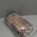 Urban Villa Cloth Napkins Set of 12 20x20 Inches 100% Cotton Napkins Cloth Washable Durable Reusable Absorbent Table Dinner Napkins Cloth for Thanksgiving Hotel Lunch Restaurant Parties Stripes Print (039 Fall Stripes)