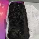 UNIQUE By NATNA Ponytail Hair Extension Natural Black Color (Kinky Straight 28 Inch)