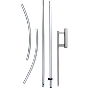 for 8ft Swooper Flags Flagpoles with Ground Spike, Feather Flag Pole Kit 11ft Upgraded Robustness