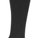 Dr. Scholl's womens Graduated Compression Knee High - 1 & 2 Pair Packs Casual Sock, Black, 6.5-12 US